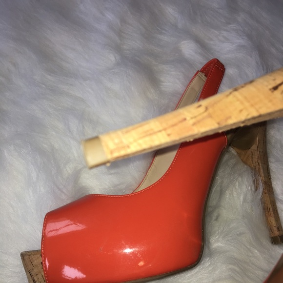 Guess Orange Stiletto Sandals - Picture 5 of 7